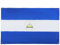 AZ FLAG Nicaragua-Flagge, 150 x 90 cm, mit 4 Ösen, Nicaraguanischer Pavillon für Balkon oder Wand