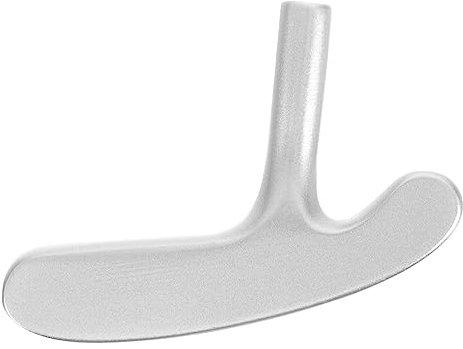 VICASKY Golf Club Head Replacement Zinc Alloy Metal Golf Club Head Silver Double-sided Anti-scratch Professional Golfing Supplies