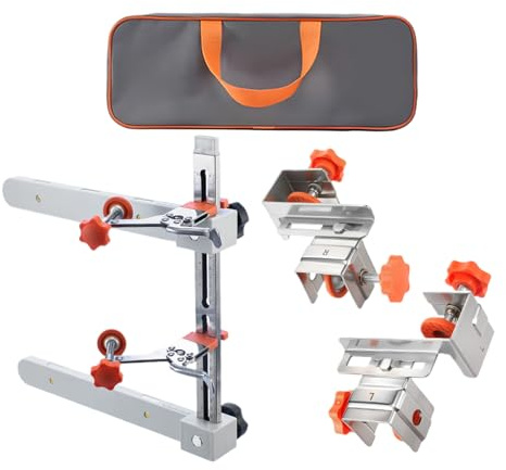 YNPQTDS Schrank-Hardware-Vorrichtung, Schrank-Hardware-Installationswerkzeug, Montageanleitungs-Set, Schiebeausrichtung, Werkzeugkasten, Holzbearbeitung, Möbelkommode, Zuhause für Zimmerei