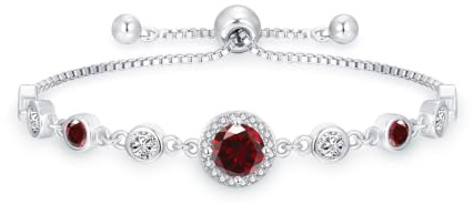 Loutade Armband Damen Silber Infinity Armband mit Cubic Zirkonia | 12-25cm Verstellbar Armkette, Unendlichkeit Armkette Geschenke für Frauen Freundin, Geschenk für Weihnachten Muttertag