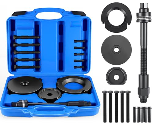 Ghekkli 90mm Outil de Roulement de Roue Transporter, Extracteur de Roulement de Roue Compatible avec Citroën pour Opel pour Toyota pour Peugeot