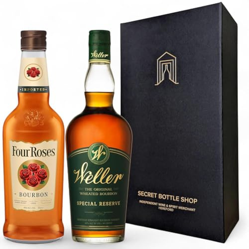 Secret Bottle Shop - Bourbon Discovery Gift Set 2x70cl - Weller Special Reserve & Four Roses Small Batch
