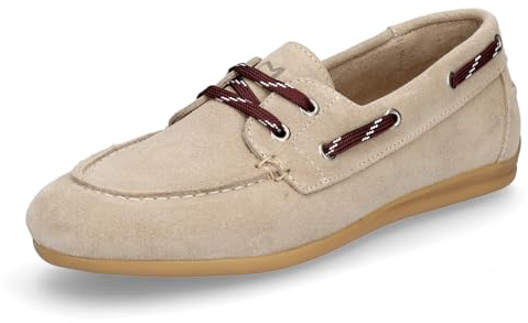 Mids Melva Damen Loafer im Mokassin-Stil – Velourleder, Lederinnensohle, Flexible Gummisohle – Made in Portugal