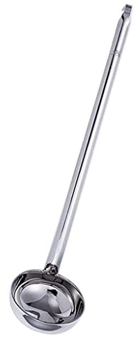 F Fityle Mestolo Piccolo Ida Cucina n Acciaio per 30 ml per Minestra O Vaschetta 26.5x6cm per 60ml