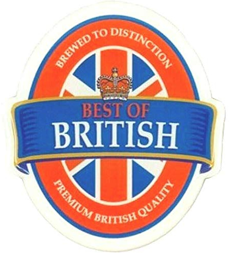 London Souvenir Fridge Magnet British Brewery Label Union Jack Flag Gift Beer