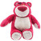 Disney Store Stofftier Lotso Knuddelbär, Toy Story, 34 cm / 13, Kuscheltier aus weichem Plüschmaterial mit Stickereien und Erdbeergeruch, für alle Altersstufen geeignet