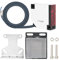 Heaveant Reflektor Lichtschranke, E3JK-R4M1 Fotoelektrischer Sensorschalter AC 90-250 V 3A Sensor Induktionsabstand 0.1-4M Einstellbar