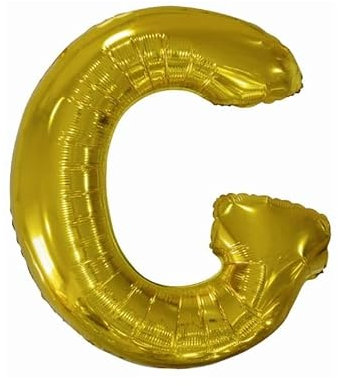 Amscan 9909582 9909582-Gold Buchstabe G SuperShape Folienballon-44, gold