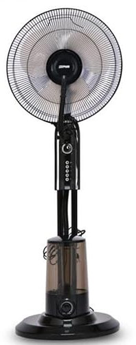 Zephir - Zephir Ventilatore a Piantana Nebulizzante Manuale Pala 40cm Timer 125cm