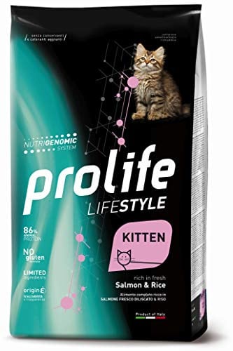 Prolife Life Style Kitten Lachs & Reis, 7 kg Sack