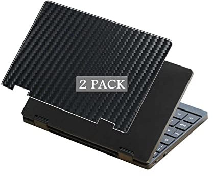 Vaxson 2 Stück Rückseite Schutzfolie, kompatibel mit One Netbook OneMix 3 ONE MIX 3 8.4 One-Netbook, Schwarz Backcover Skin Cover Haut [nicht Displayschutzfolie ] Neue