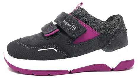 Superfit Cooper Sneaker, GRAU/PINK 2000, 28 EU