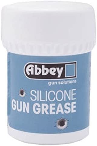ABBEY SILICONE GUN SOLUTION GREASE 20ML TUB AIRSOFT AIR RIFLE PISTOL VALVE SEAL LUBRICANT