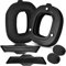 Yaowanguan A50 Gen 3 Mod Kit - Ersatz Dickere Ohrpolster Stirnbänder & Schaumstoff für Astro Gaming A50 Wireless Headset Gen 3, Ohrpolster/Cups/Pads, Zubehör mit Magnetclips (Schwarz Stoff)