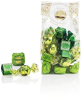 Venchi - Sacchettino Regalo con Cioccolatini al Pistacchio Assortiti, 300 g - Idea Regalo - Senza Glutine