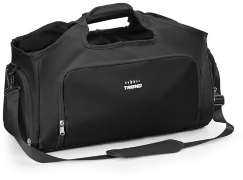 HYC00 Sporttasche Damen mit Schuhfach Weekender Bag Travel Bag Reisetasche Damen Handgepäck Tasche für Sport Schwimmtasche Wasserdicht Fitnesstasche Trainingstasche Krankenhaustasche,Schwarz