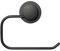 Croydex Stick 'n' Lock Toilettenpapierhalter, mattschwarz