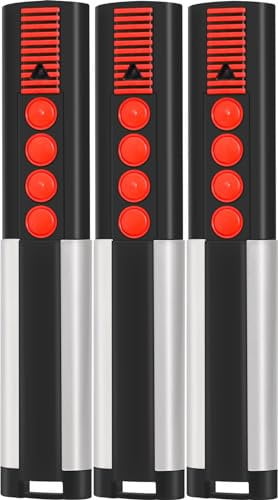 Lot de 3 868MHz Telecommande Portail, Telecommande Porte de Garage Compatible avec Telecommande 4020 TX03-868-4, 4026 TX03-868-2, 4020V000, 4026V000, Bip Portail Porte De Garage, 4 Canaux