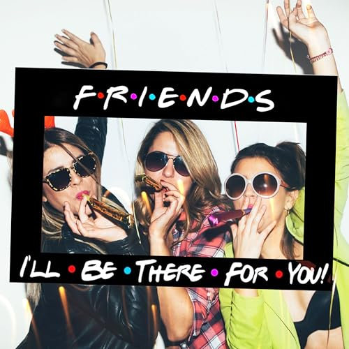 Friend Theme Party Supplies Friend Party Decorations Friend Party Photo Booth Props
