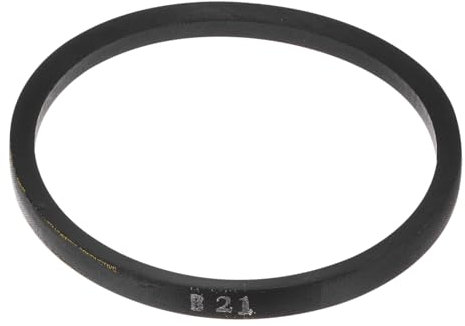 QUARKZMAN B21 Gummikraftband, B-Sektion Keilriemen 23,7 Außenumfang x 0,67 Breite x 0,43 Dicke, industrieller Kraftübertragungsriemen, schwarz