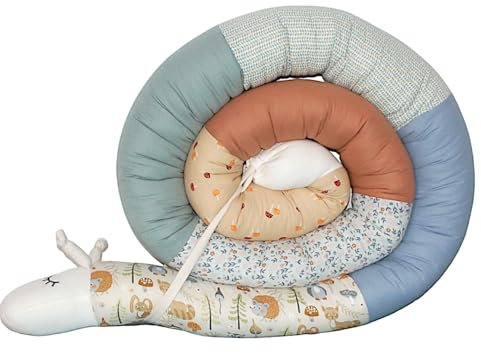 Bettschlange/Bettschnecke XXL (Fuchs/Hase/Igel)*** Länge 300cm** Stillkissen, Seitenschläferkissen