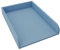 regalik Wickelaufsatz Universal, Wickeltischaufsatz für Kommoden in beliebiger Breite, Abnehmbar Wickelkommode aufsatz, Abgerundeten Frontplatten, Blau, 72cm x 54cm