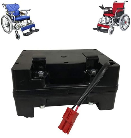 HJGHY Batterie au Lithium 24V Batterie pour Fauteuil Roulant électrique 24V 12Ah 15Ah 18Ah 20Ah 25Ah 30Ah 35Ah 40Ah Batterie au Lithium-ION Rechargeable,24v,30Ah