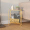 Tidyard Porte-Revue Doré 35x15x45 cm Acierpour Entrée, Couloir, Chambre, Salon