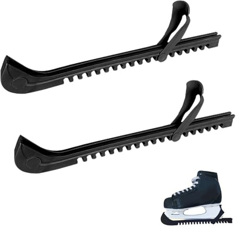 Schlittschuhschutz,Schlittschuhschützer,Eishockey Kufenschoner,Sport Hockey Blade Guards,Schutzbezug für Schlittschuhe,Schlittschuh-Schutzvorrichtungen,Universal Kufenschoner Schlittschuhe,1 Paar