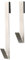 Pasdrucn 2 Crochets Pour Paroi De Douche, Crochets Pour Porte De Paroi De Douche, Porte-serviettes Pour Paroi De Douche Adaptés Aux épaisseurs De Verre De 1 à 2 Cm (Argent)