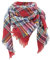 Twill Seidenschal Dorn quadratisch Schal Damen Plaid Schal, rot, A