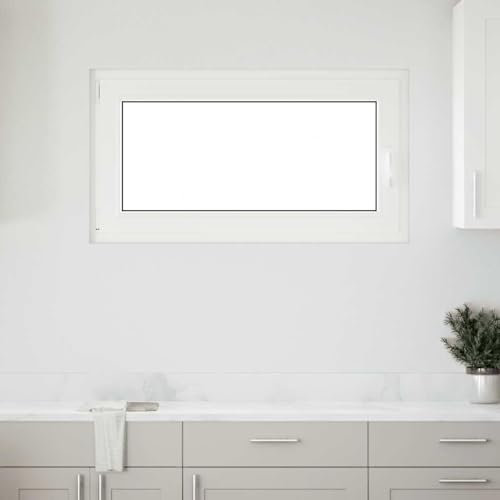vidaXL Finestra da Cantina RISOR 110x70 cm Anta ribalta DIN Sinistra Bianca