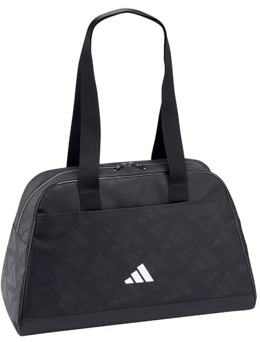 adidas Unisex MONOGRAM BOWLING BAG, black/white, One size