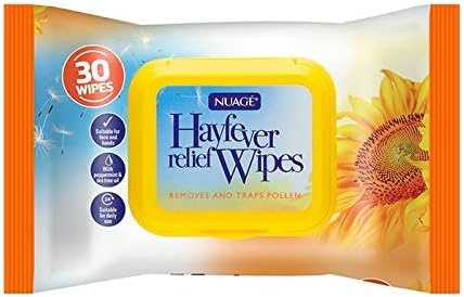 Hayfever Relief Wipes 90 Pack – Hypoallergenic, Biodegradable, Enriched with Aloe Vera & Chamomile – Removes Pollen, Dust & Pet Allergens – Sensitive Skin – Travel-Friendly Wipes | SterlingSquare