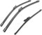 Coche Escobilla Limpiaparabrisas para Golf 7 MK7 Hatchback 2012-2018 Juego de Parabrisas Escobillas Parabrisas Ventana Cepillo de Lluvia