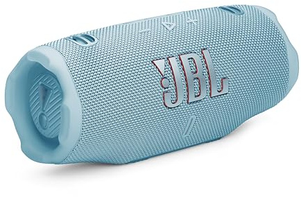 JBL Charge 6 Portable Bluetooth Speaker, Waterproof, Drop-Proof - Teal | Long Battery Life Up To 28 Hours, Quick Charging, Built-In Powerbank, Weatherproof For Outdoor, Poolside, And Shower Use