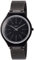 Swatch Damen Analog Quarz Uhr mit Edelstahl Armband SVOB100M