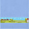 Manutextur Handtuch mit Namen - Motiv Kinder - Bauernhof - viele Farben & Motive - personalisiert - hellblau - Größe 50x100 cm - persönliches Geschenk