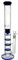 RORA Glas Bongs - 18.8mm Joint Size Gerade Honeycomb Perc Pfeifen (Blue)
