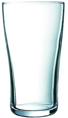 Arcoroc ARC G8563 Ultimate Pint Tumbler, 20 Ounce, Glass, Clear, Pack of 6