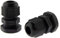 SeKi 10 x Kabelverschraubung M16 5-9mm, wasserdichte IP67 metrische Kabelverschraubung, schwarz (RAL9005), passend für PG9