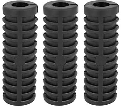 F FIERCE CYCLE 3stk. Kickstarterhebel Universal Schalthebel Kick Start Hebel Gummi Kickstarter Schwarz 12mm Durchmesser