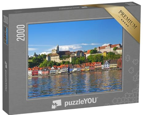 puzzleYOU: Puzzle 2000 Teile „Panorama Meersburg am Bodensee“