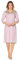 e.Femme® Lena II 860 Chemise de nuit pour femme en coton et modal Lenzing®, vieux rose, 46