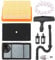 ZAMDOE Air Filter Kit Accessories for Stihl TS400 Cut Off Saw BR350 BR430 BR450 BR450C-EF SR430 SR450 Blower, replaces 4223 141 0300 4223-140-1800, with Spark Plug Fuel Filter Starter Rope