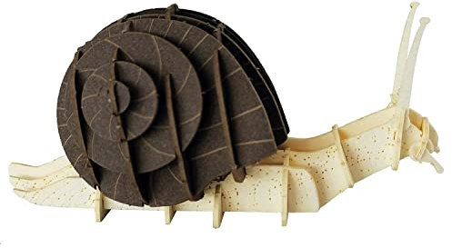Fridolin 3D Papiermodell Schnecke