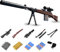 Schaumstoff-Blaster Gewehr, Scharfschützengewehr mit 20 Weichen Bällen, Soft Bullet Sniper Toy Gun mit Brille für Kinder, Unisex, Spielzeugpistole für Jungen, Kinder und Erwachsene – 98 K
