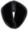Futrzane Siberian Kragen - 20er Jahre Fellkragen Damen - Faux Fell Pelz Schal (Schwarz Siberian)