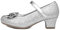 Lilley Sparkle Lacey Girls Silver Glitter Heel - Size 2 UK - Silver