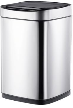 TEmkin Lata con Sensor automático para hogar inteligente, papelera inteligente para cocina, baño, inodoro, sala de estar